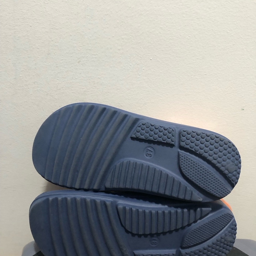 Oofos Look a like Women’s Navy Blue Casual Flip Slide Sandals Size 37/6.5US - Picture 15 of 15